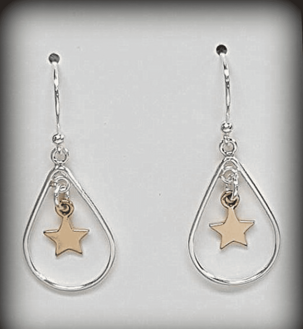 Stars Shimmer Earrings » Dreamscape Jewelry Design