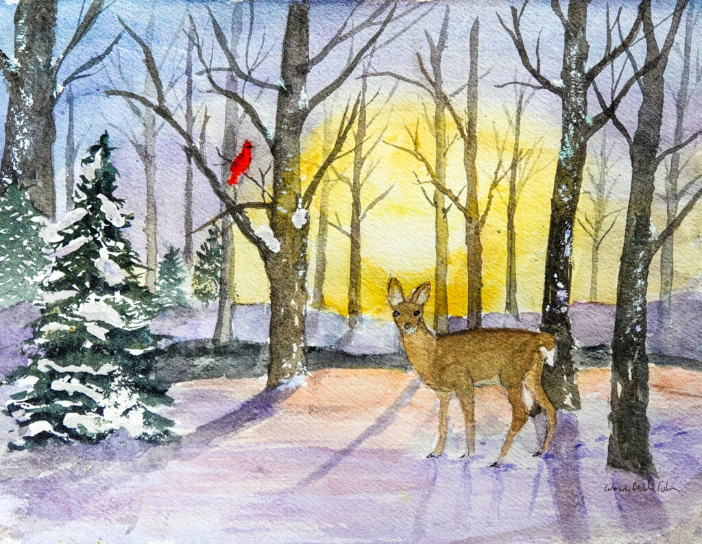 An Awakening Watercolor