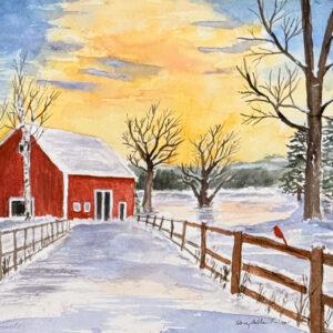 Dawn Rising Watercolor