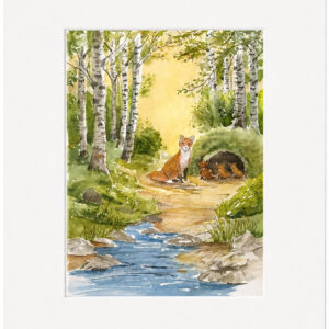 Where Light Lives: Home in the Hollow Watercolor