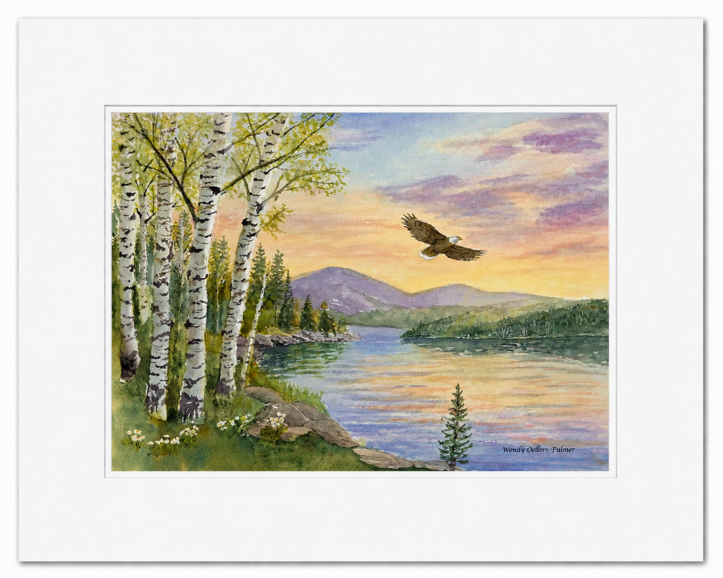 Where Light Lives: Wings Over Still Water
