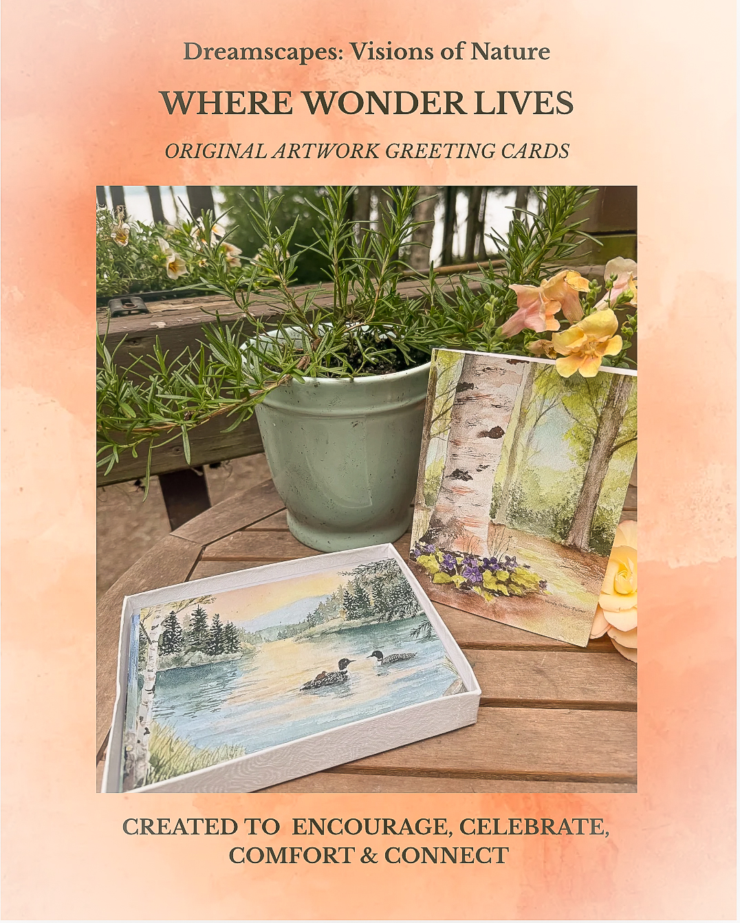 Where Wonder Lives Nature-Inspired Fine Art Greeting Cards